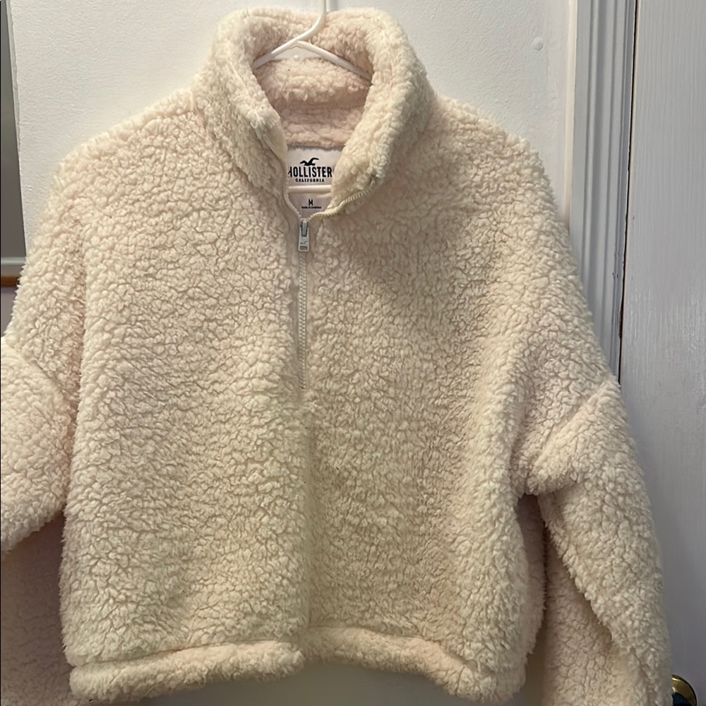Hollister Half zip fleece jacket